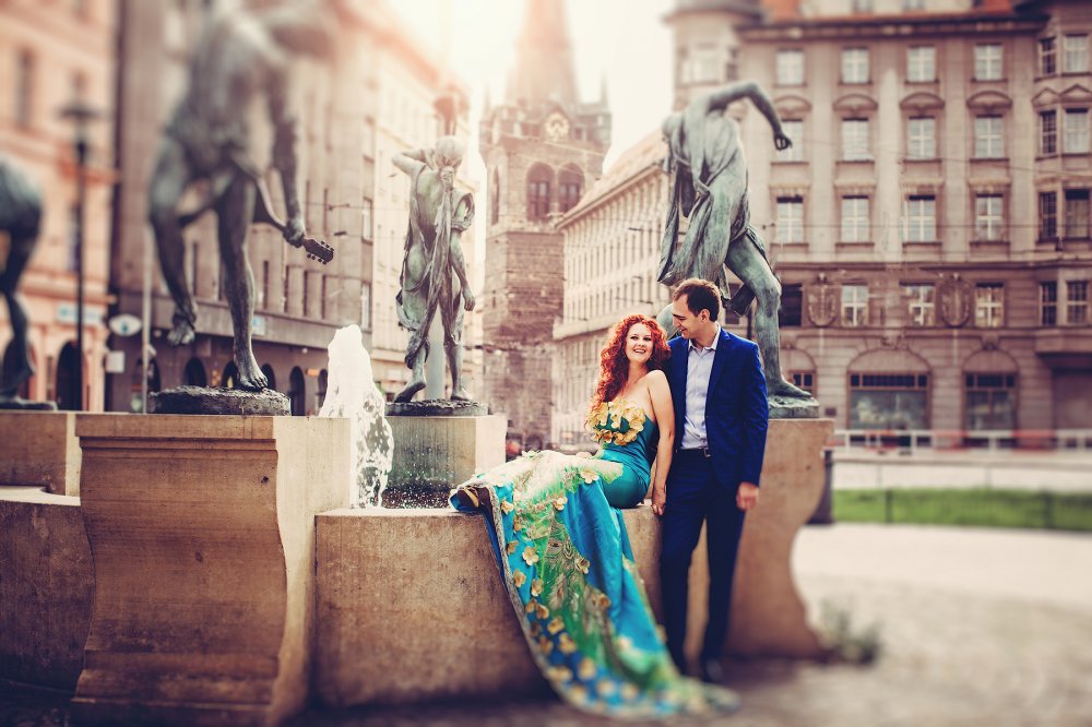 Свадьба в Праге.