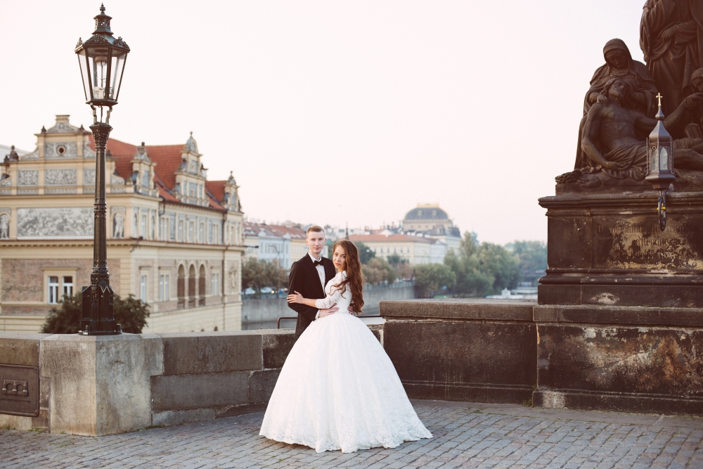 Свадебная фотопрогулка в Праге